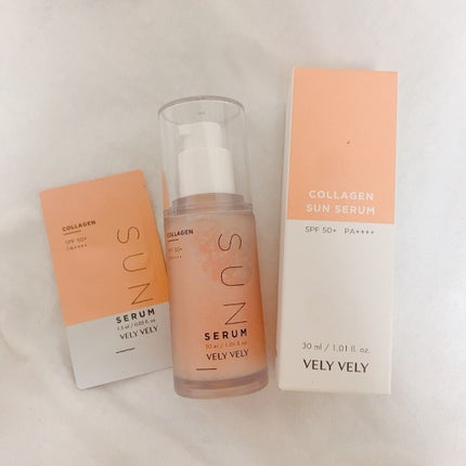 ハリケアコラーゲンサンセラム/VELY VELY/日焼け止めジェルを使ったクチコミ(4枚目)