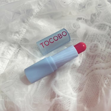 Glass Tinted Lip Balm/TOCOBO/リップケア・リップクリームを使ったクチコミ（3枚目）