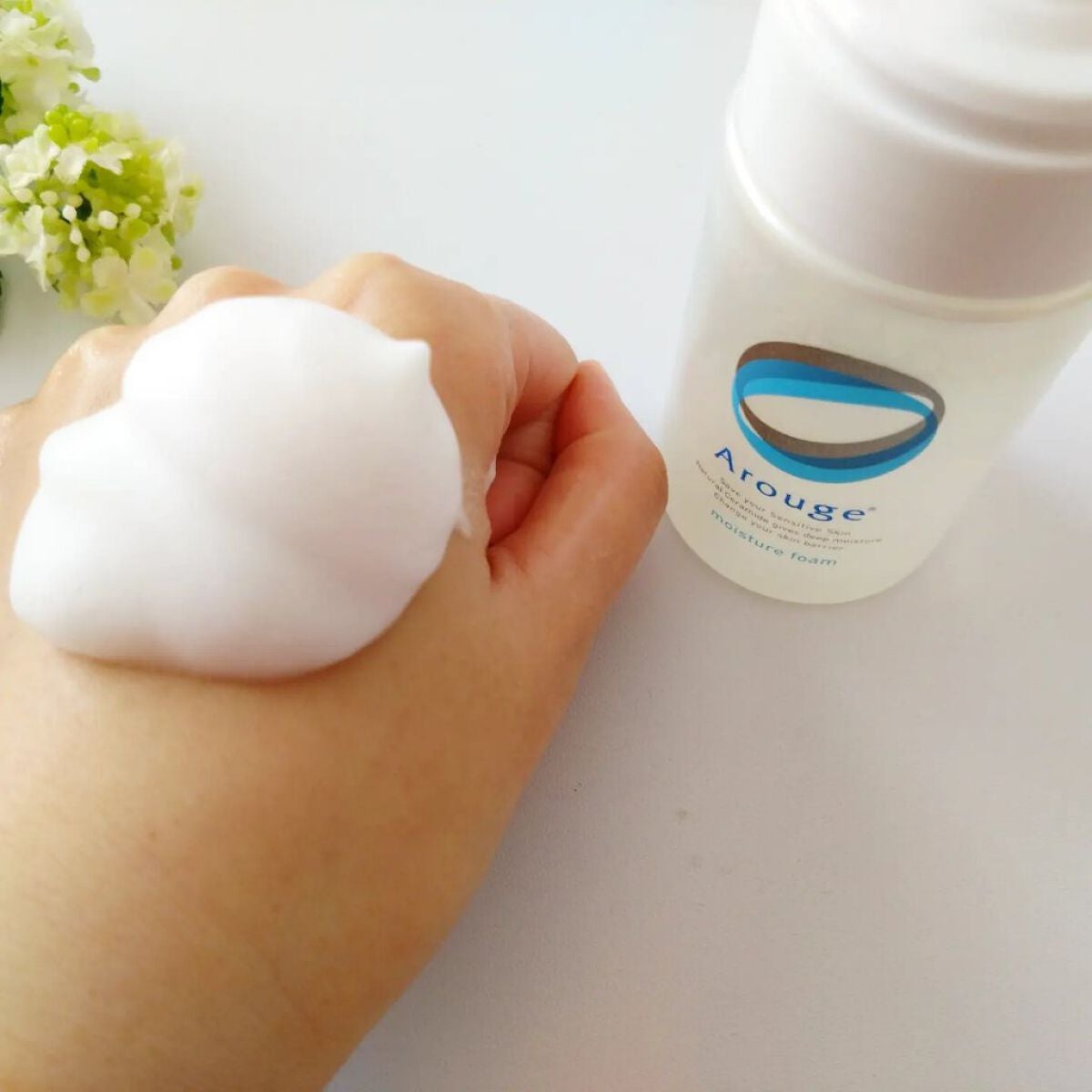 モイスチャーフォーム/アルージェ/泡洗顔を使ったクチコミ(2枚目)