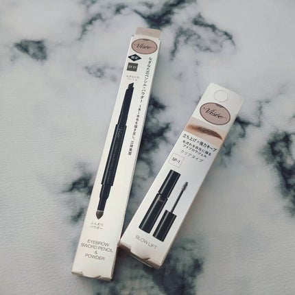 アイブロウ ソードペンシル&パウダー GY01 ニュアンスグレー(限定色)/Visée/アイブロウペンシルを使ったクチコミ(1枚目)