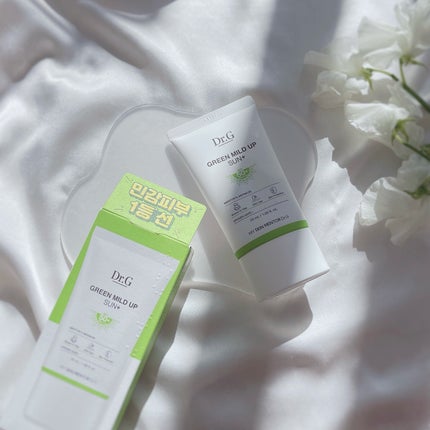 グリーンマイルドアップサンプラス/Dr.G/日焼け止めクリームを使ったクチコミ(4枚目)