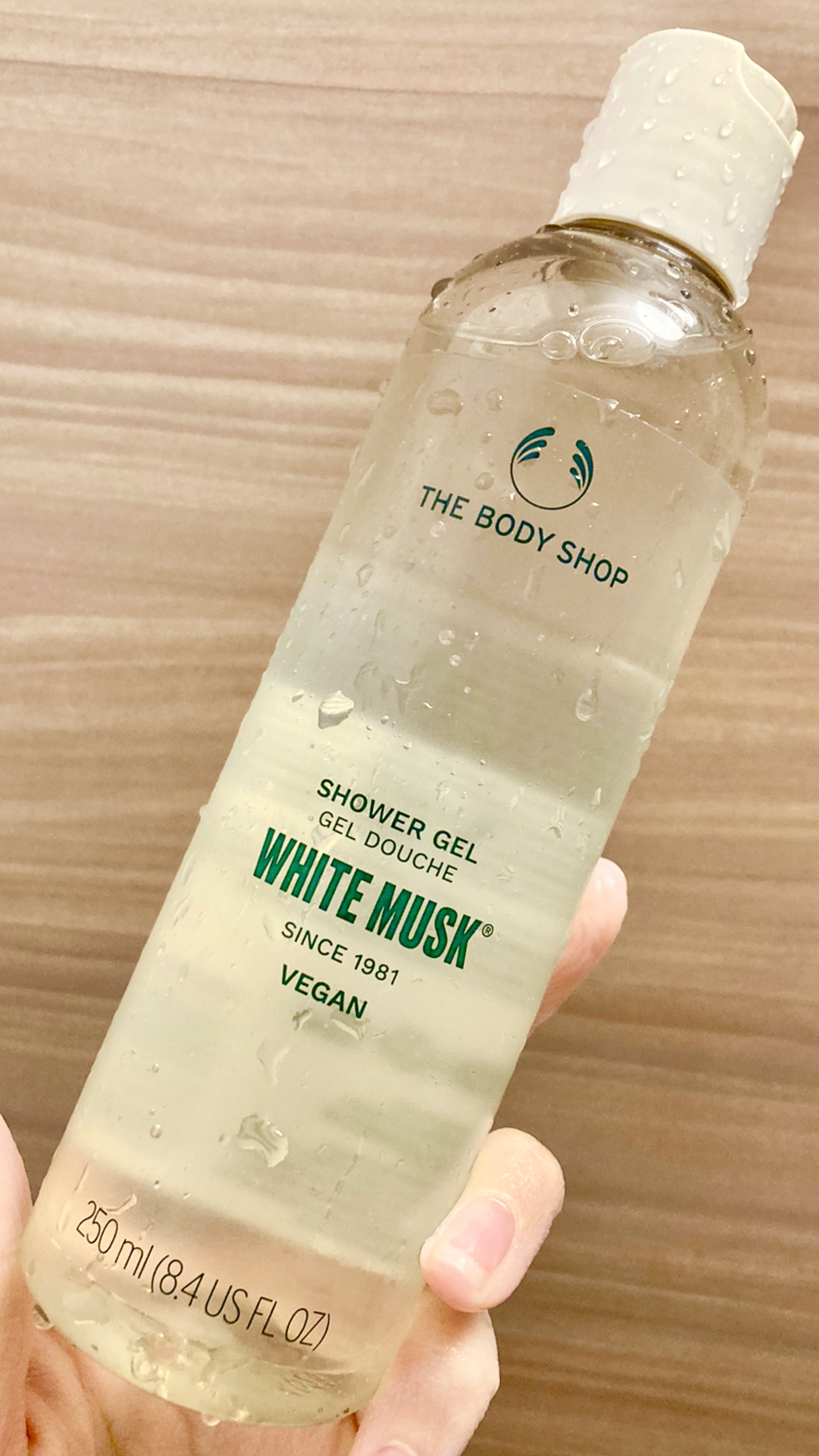 ホワイトムスク シャワージェル/THE BODY SHOP/ボディソープを使ったクチコミ（1枚目）