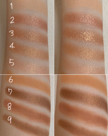 ソフトクレイビームアイシャドウパレット/AMIOK/ジェル・クリームアイシャドウを使ったクチコミ(5枚目)