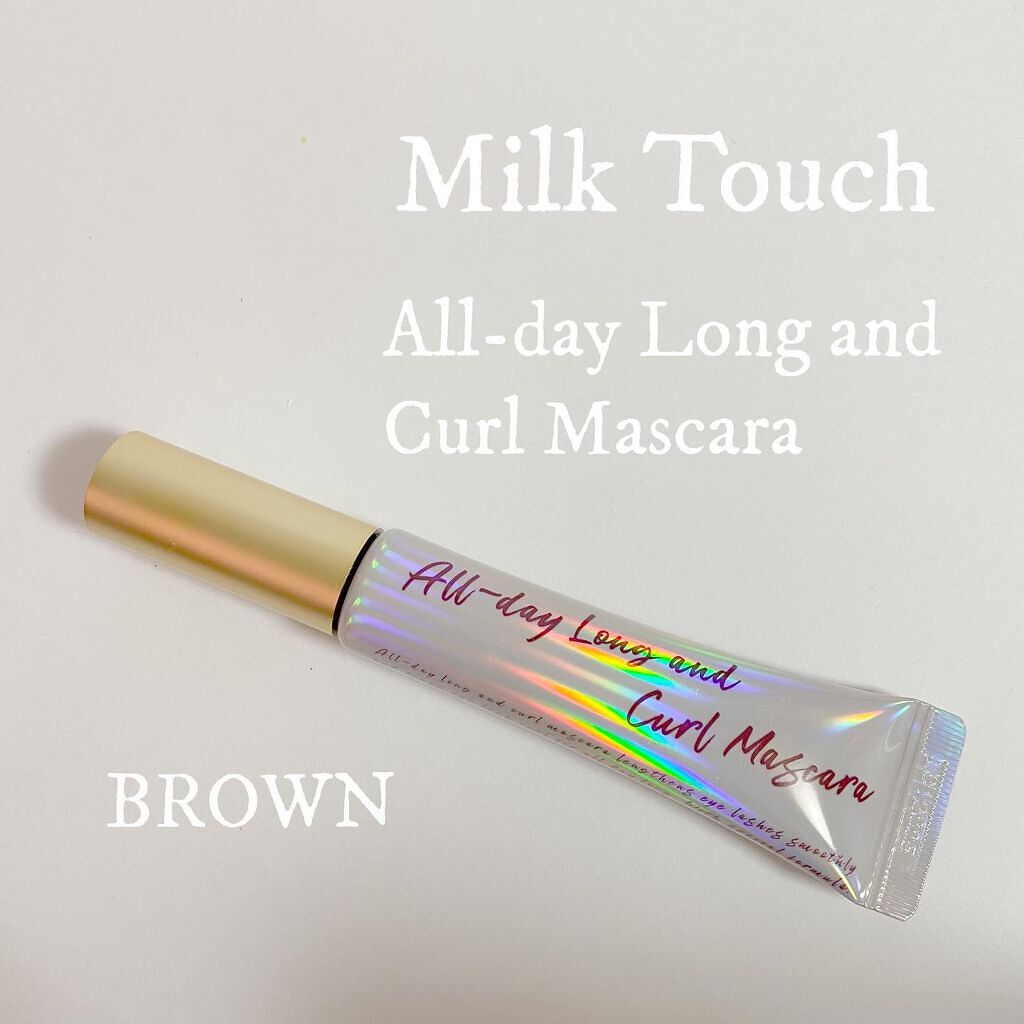 オールデイ ロング アンド カール マスカラ/Milk Touch/マスカラを使ったクチコミ(1枚目)