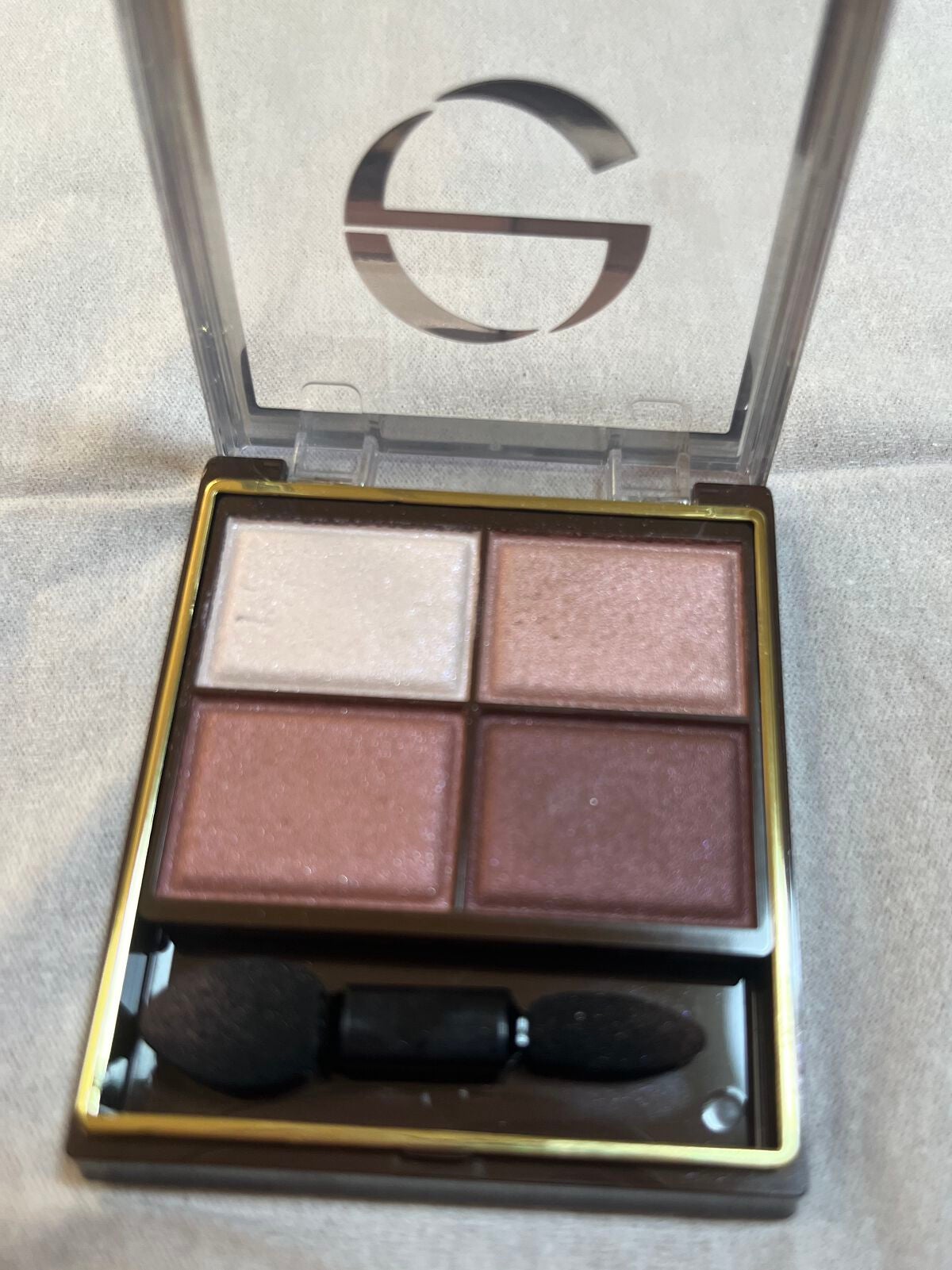 スキニーリッチシャドウ/excel/アイシャドウパレットを使ったクチコミ(3枚目)