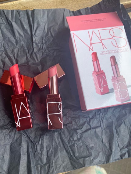 アフターグロー リップバーム デュオ/NARS/リップバームを使ったクチコミ(3枚目)