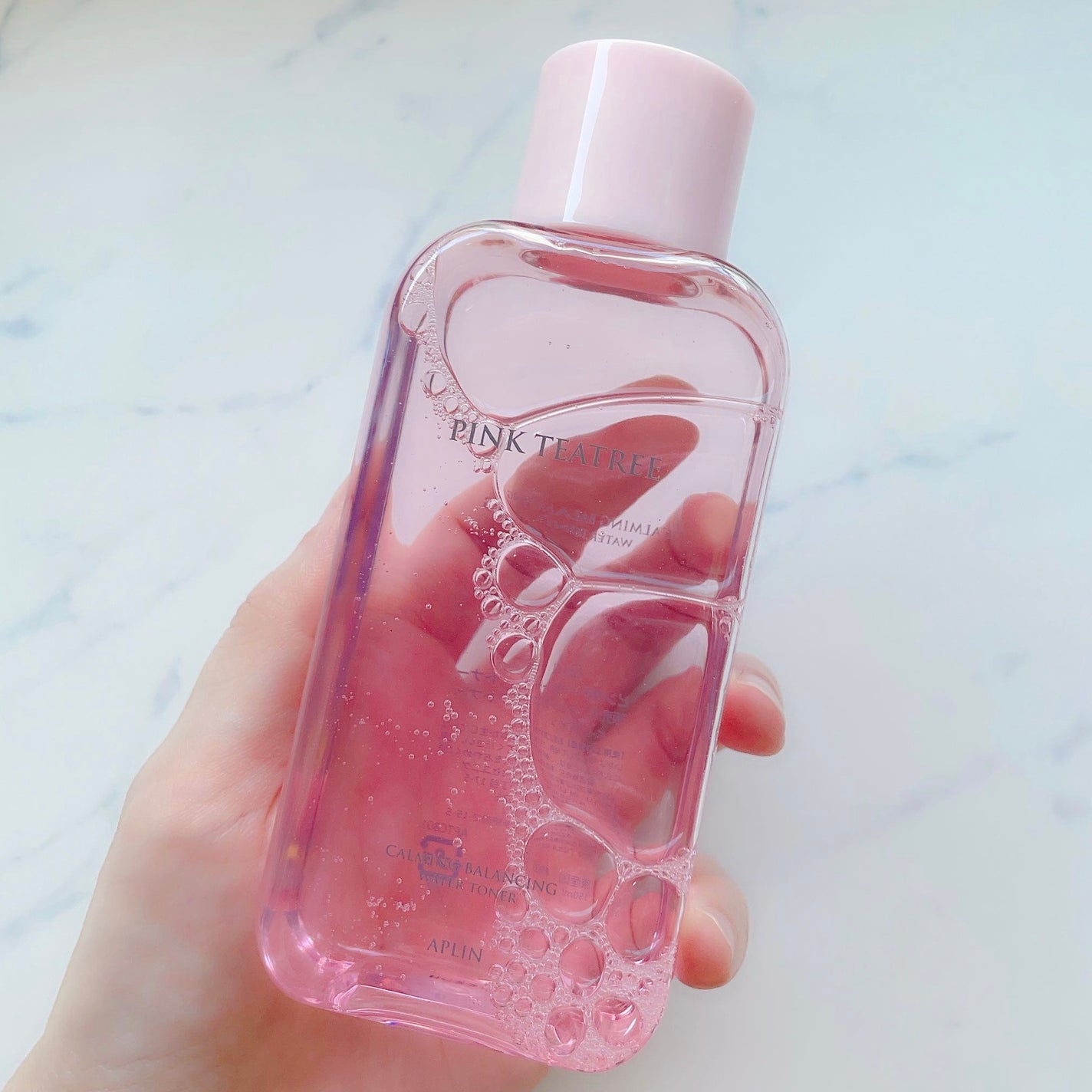 ピンクティーツリートナー/APLIN/化粧水を使ったクチコミ(4枚目)