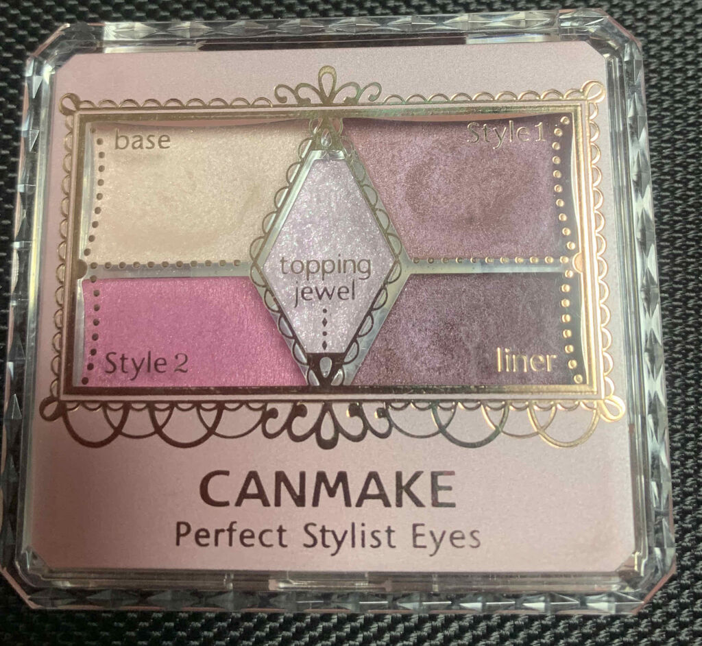 【旧品】パーフェクトスタイリストアイズ/キャンメイク/アイシャドウパレットを使ったクチコミ（1枚目）