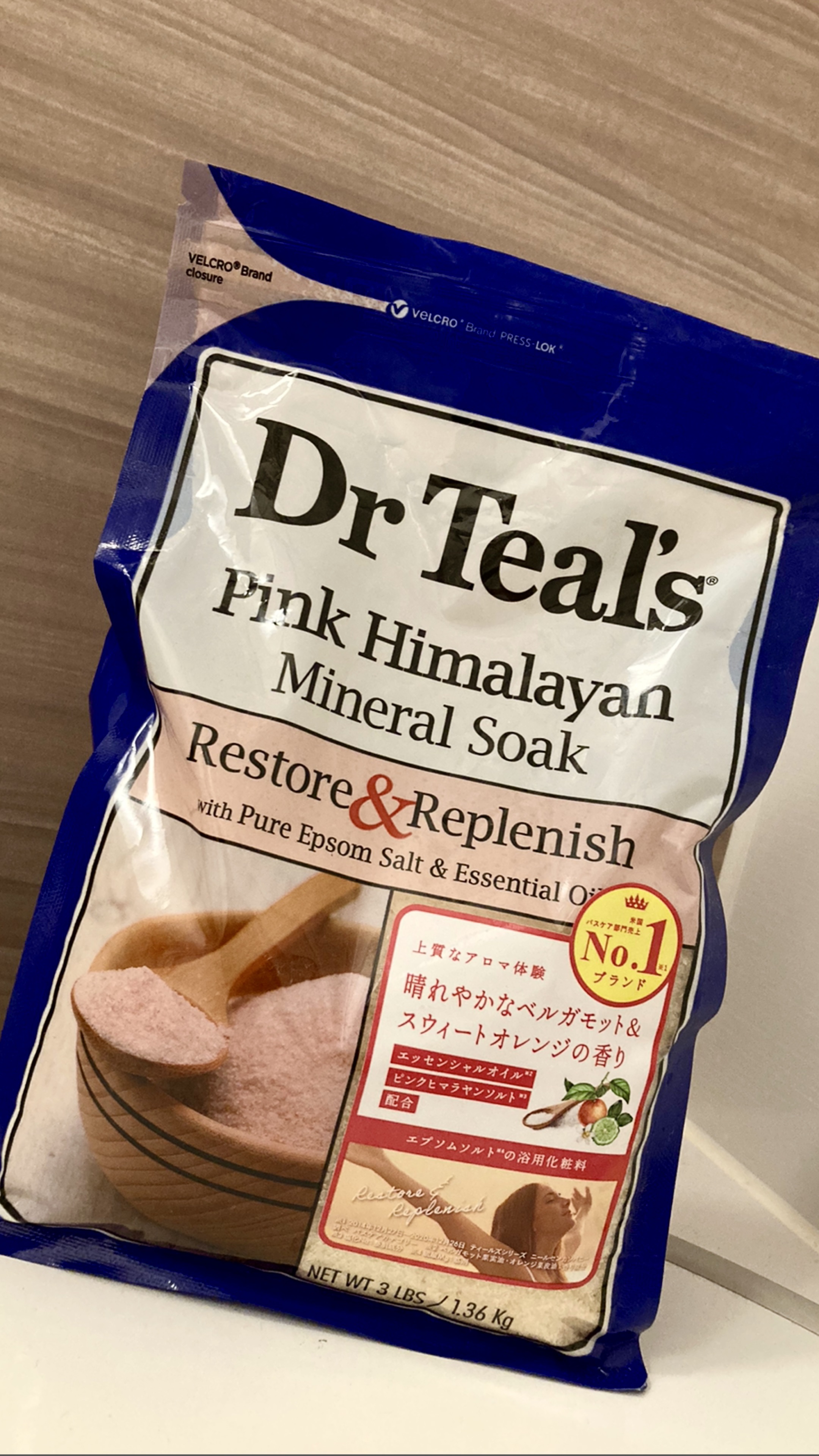 薬用入浴剤 ティールズ EP ソルト ベルガモット&スウィートオレンジの香り/ティールズ/無機塩系入浴剤を使ったクチコミ（1枚目）