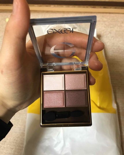 スキニーリッチシャドウ/excel/アイシャドウパレットを使ったクチコミ(3枚目)