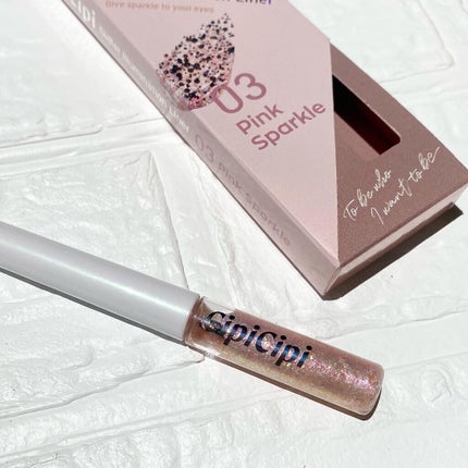 グリッター イルミネーションライナー R/CipiCipi/リキッドアイライナーを使ったクチコミ(5枚目)