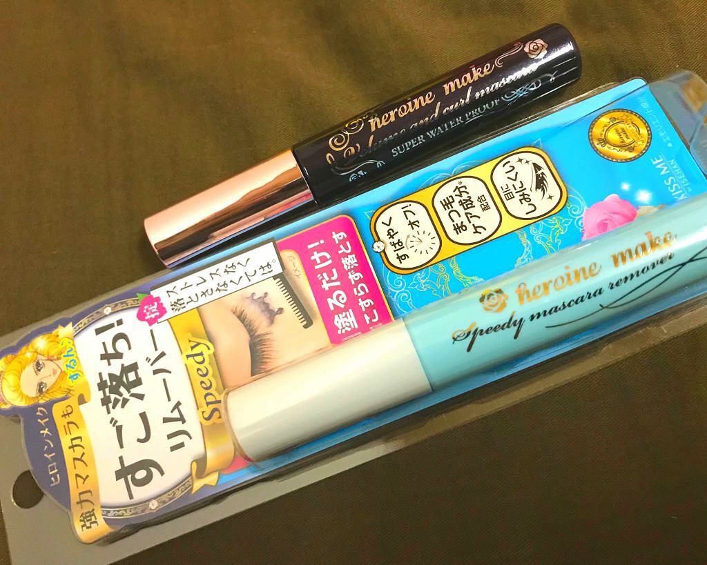 ボリューム＆カールマスカラ スーパーWP/ヒロインメイク/マスカラを使ったクチコミ（1枚目）