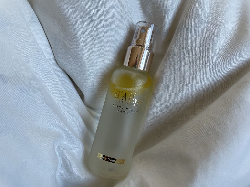 ダルバ ホワイトトリュフファーストスプレーセラム/ダルバ/ミスト状化粧水を使ったクチコミ（1枚目）