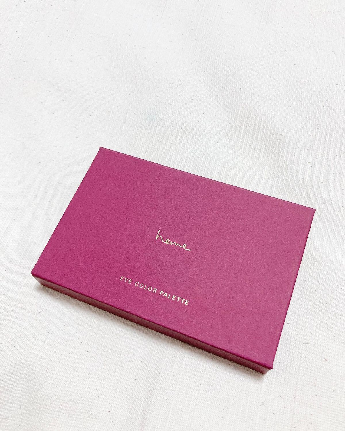 アイカラーパレット/heme/アイシャドウパレットを使ったクチコミ(2枚目)