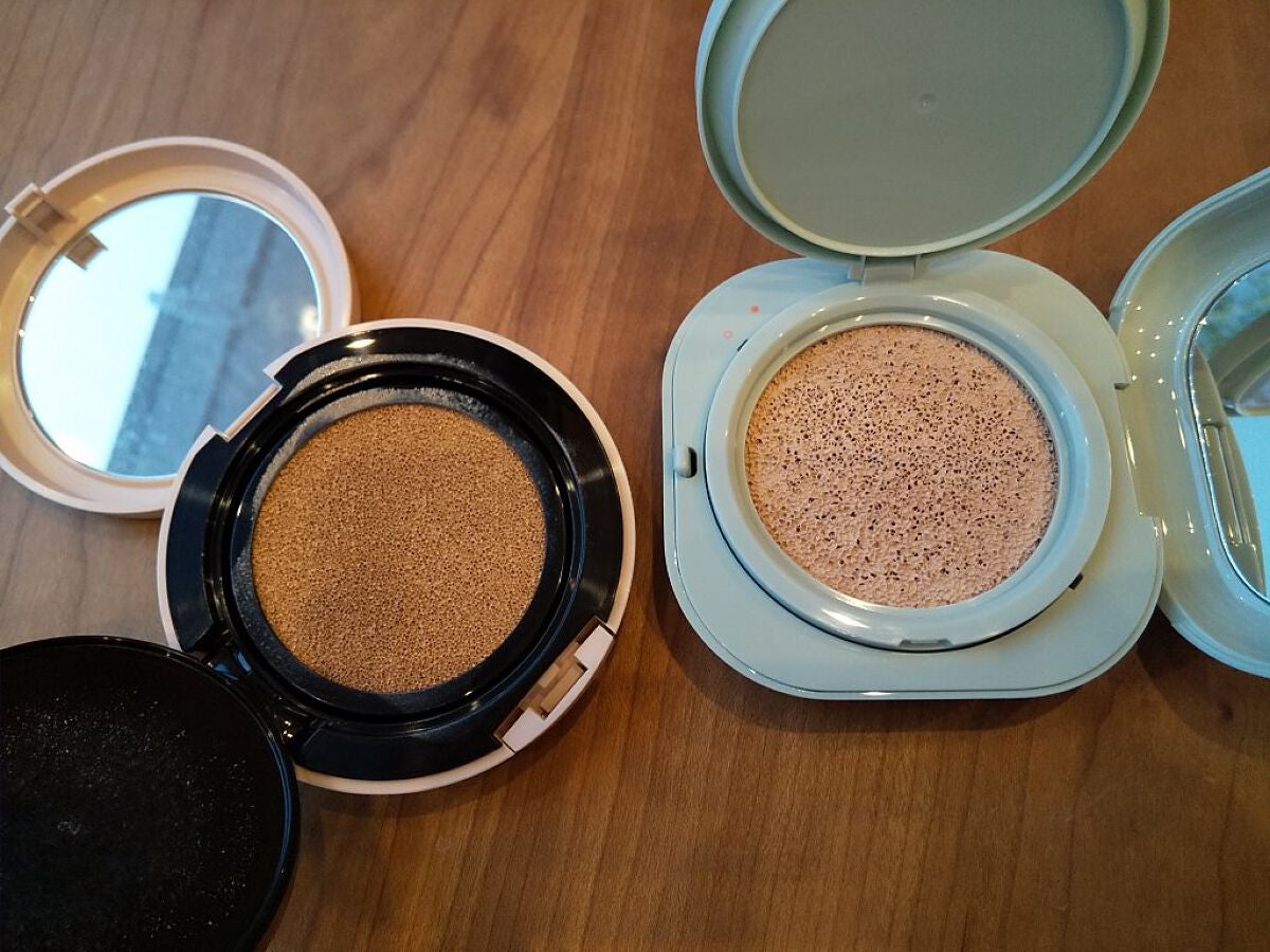 クッションファンデーション/CEZANNE/クッションファンデーションを使ったクチコミ(2枚目)