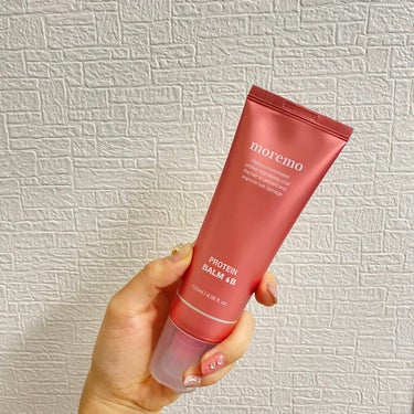 【使った商品】
moremo　RECOVERY BALM B

【商品の特徴】
バームタイプで
アイロンやドライヤーで熱を加えると
コーティングしてしてくる
洗い流さないトリートメント🙆‍♀️

【使用