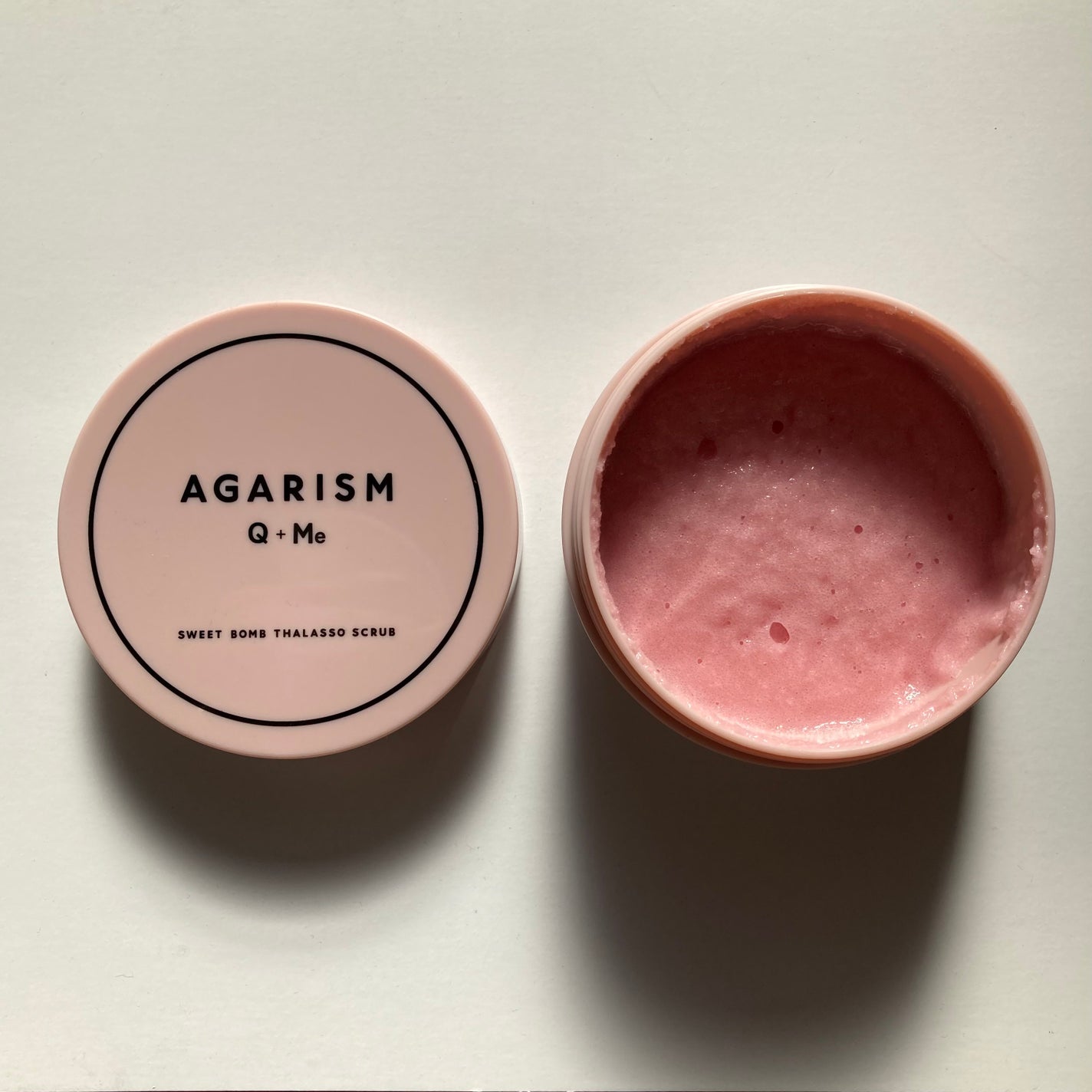 Q+Me スウィート ボム タラソ スクラブ/AGARISM/バスト・ヒップケアを使ったクチコミ(1枚目)