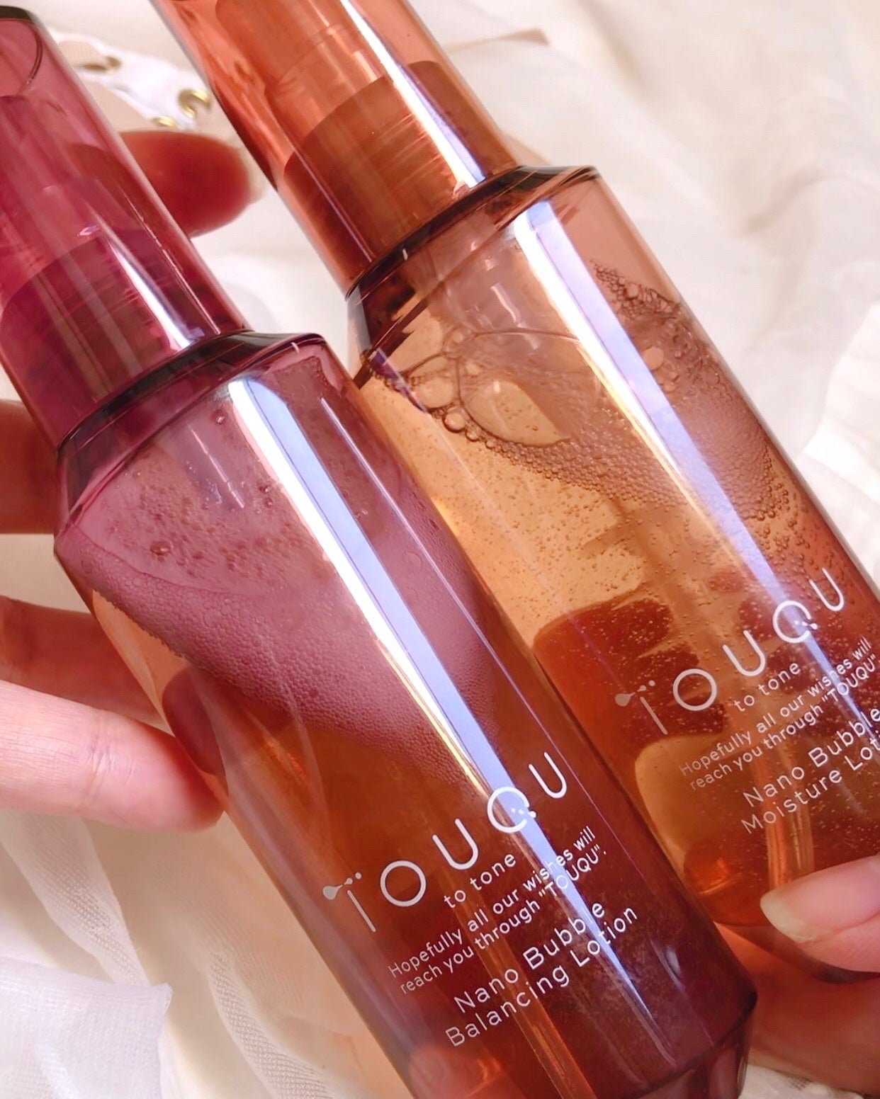 TOUQU to tone ナノバブル バランシングローション/TOUQU to tone/化粧水を使ったクチコミ(6枚目)