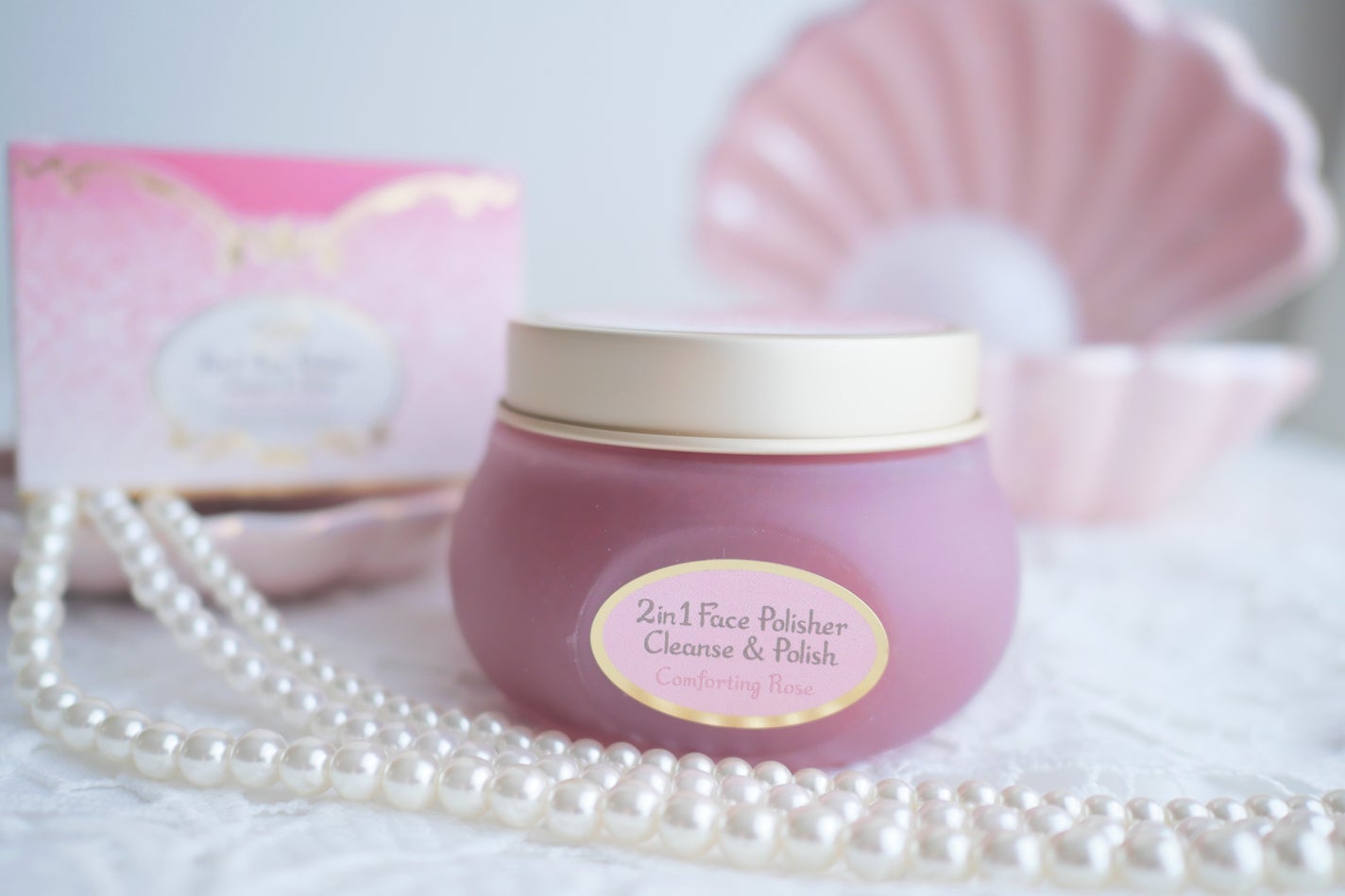 フェイスポリッシャー コンフォーティング・ローズ/SABON/スクラブ・ゴマージュを使ったクチコミ(1枚目)