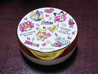 M クッション ファンデーション(モイスチャー)/MISSHA/クッションファンデーションを使ったクチコミ（1枚目）