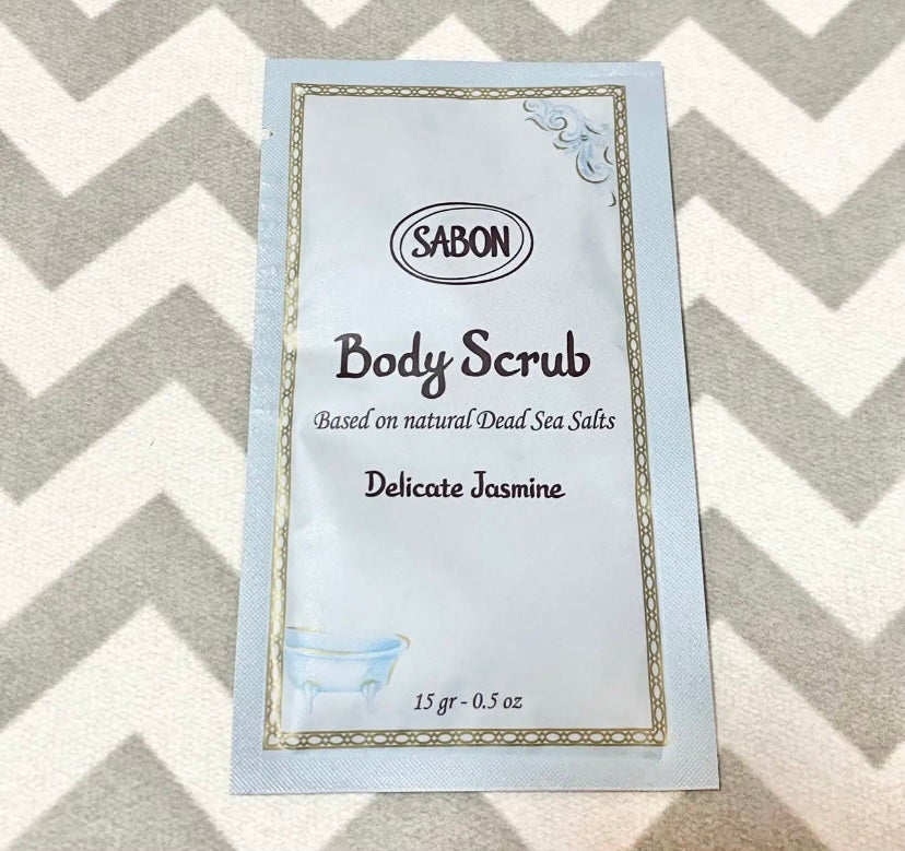 ボディスクラブ デリケート・ジャスミン/SABON/ボディスクラブを使ったクチコミ(1枚目)