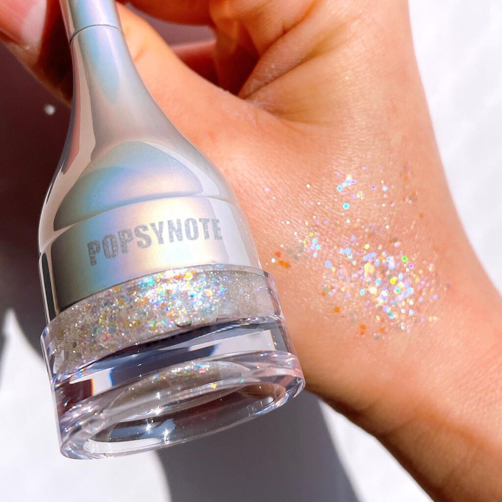 シャイラスティンググリッタージェル/POPSY NOTE/グリッターを使ったクチコミ(6枚目)