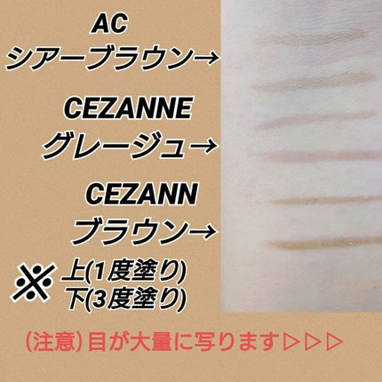 AC シークレット シェーディング ライナー/セリア/リキッドアイライナーを使ったクチコミ(2枚目)