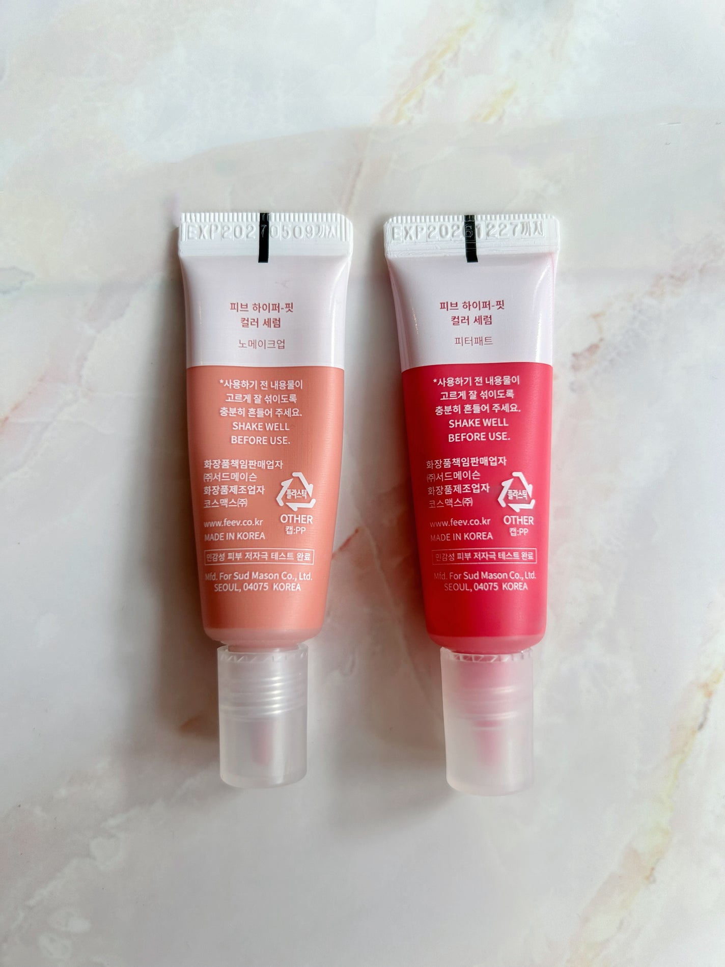 ハイパーフィットカラーセラム/FEEV/ジェル・クリームチークを使ったクチコミ(9枚目)