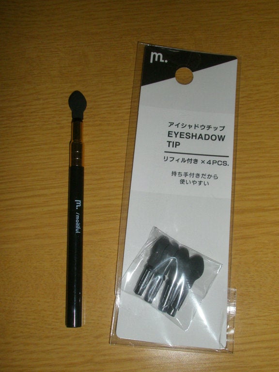 MFLアイシャドウチップ(リフィル4個付)/moitiful/メイクブラシを使ったクチコミ(1枚目)