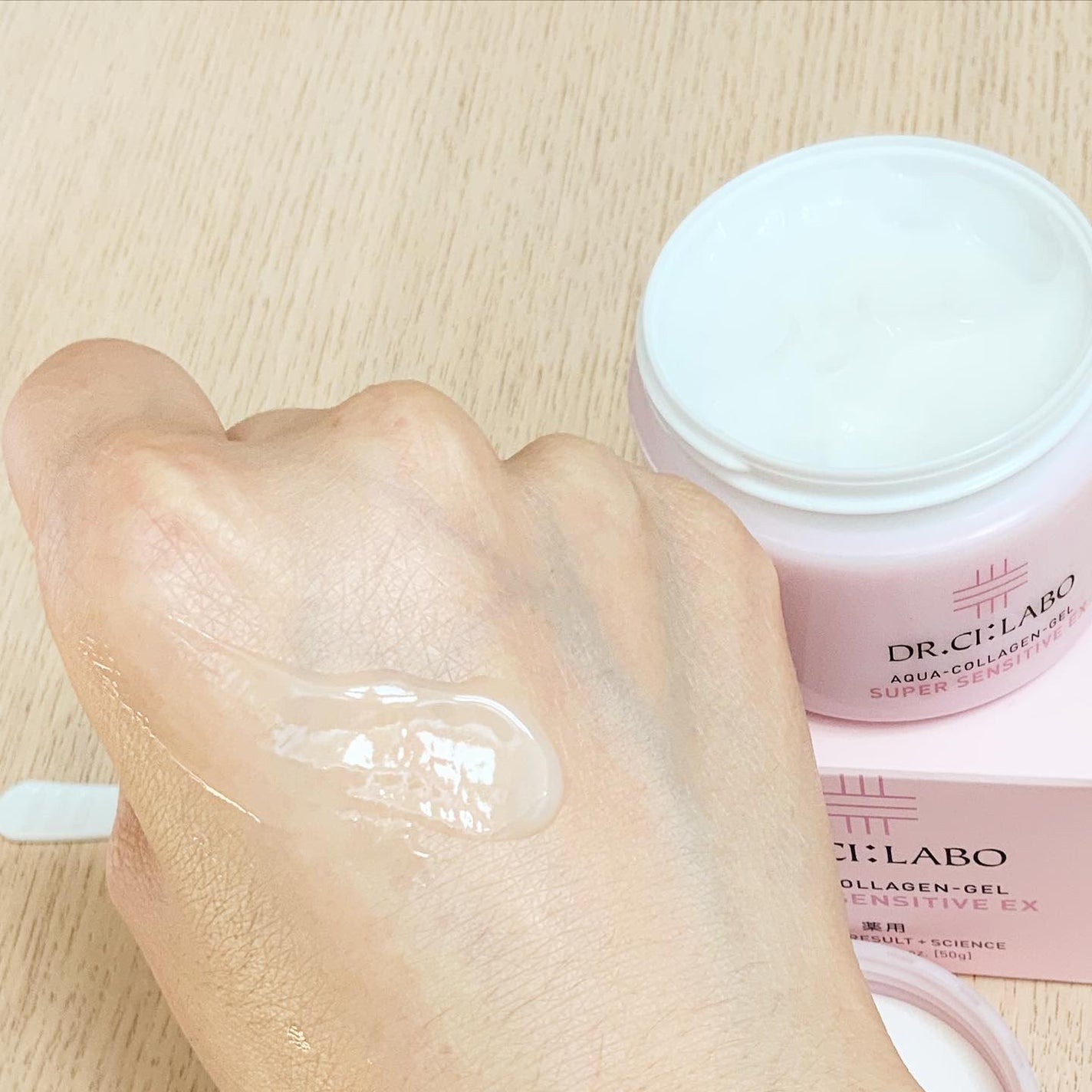 薬用ゲル センシティブEX/ドクターシーラボⓇ/フェイスクリームを使ったクチコミ(2枚目)