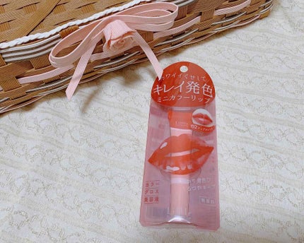 ミニカラーリップ/Little Pochette/リップグロスを使ったクチコミ(2枚目)