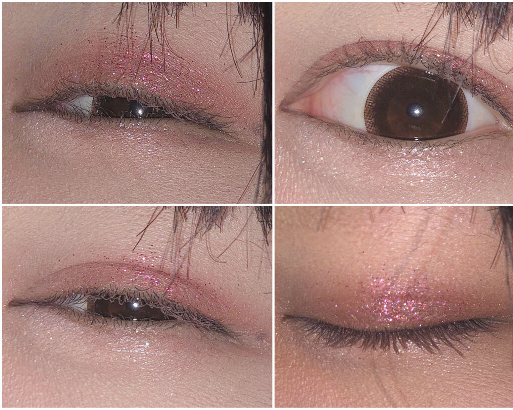 プレイカラーアイパレット ローズボム/ETUDE/アイシャドウパレットを使ったクチコミ（3枚目）