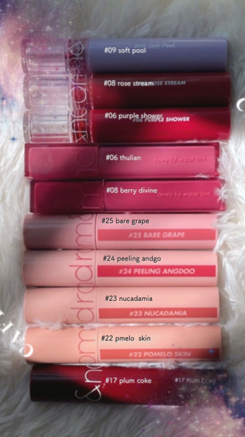 ジューシーラスティングティント/rom&nd/リップティントを使ったクチコミ（1枚目）