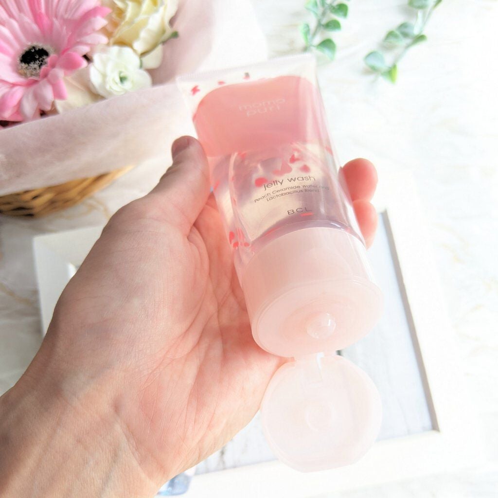 潤いジェリー洗顔/ももぷり/洗顔フォームを使ったクチコミ(2枚目)