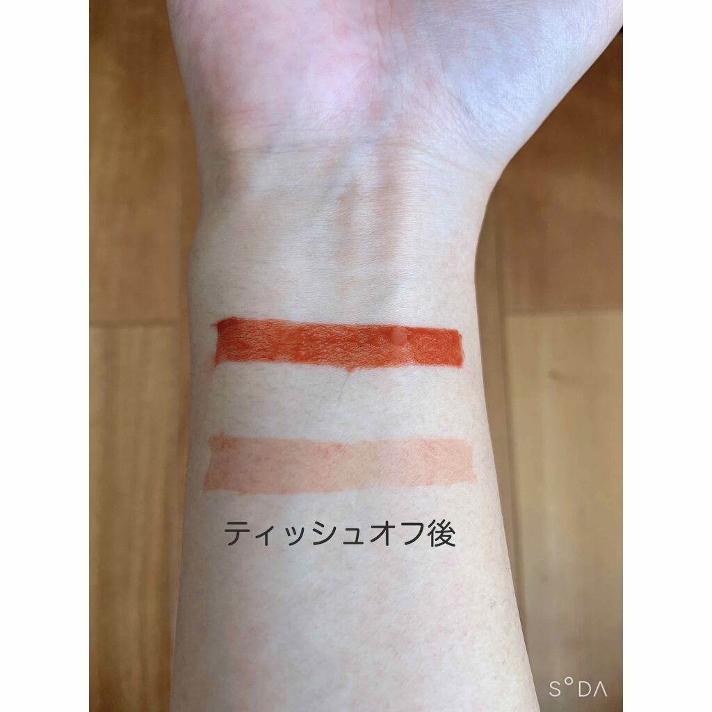 ジューシーラスティングティント/rom&nd/リップティントを使ったクチコミ（2枚目）