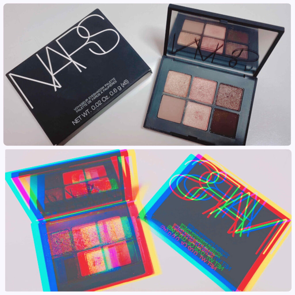 ヴォワヤジュールアイシャドウパレット/NARS/アイシャドウパレットを使ったクチコミ（1枚目）