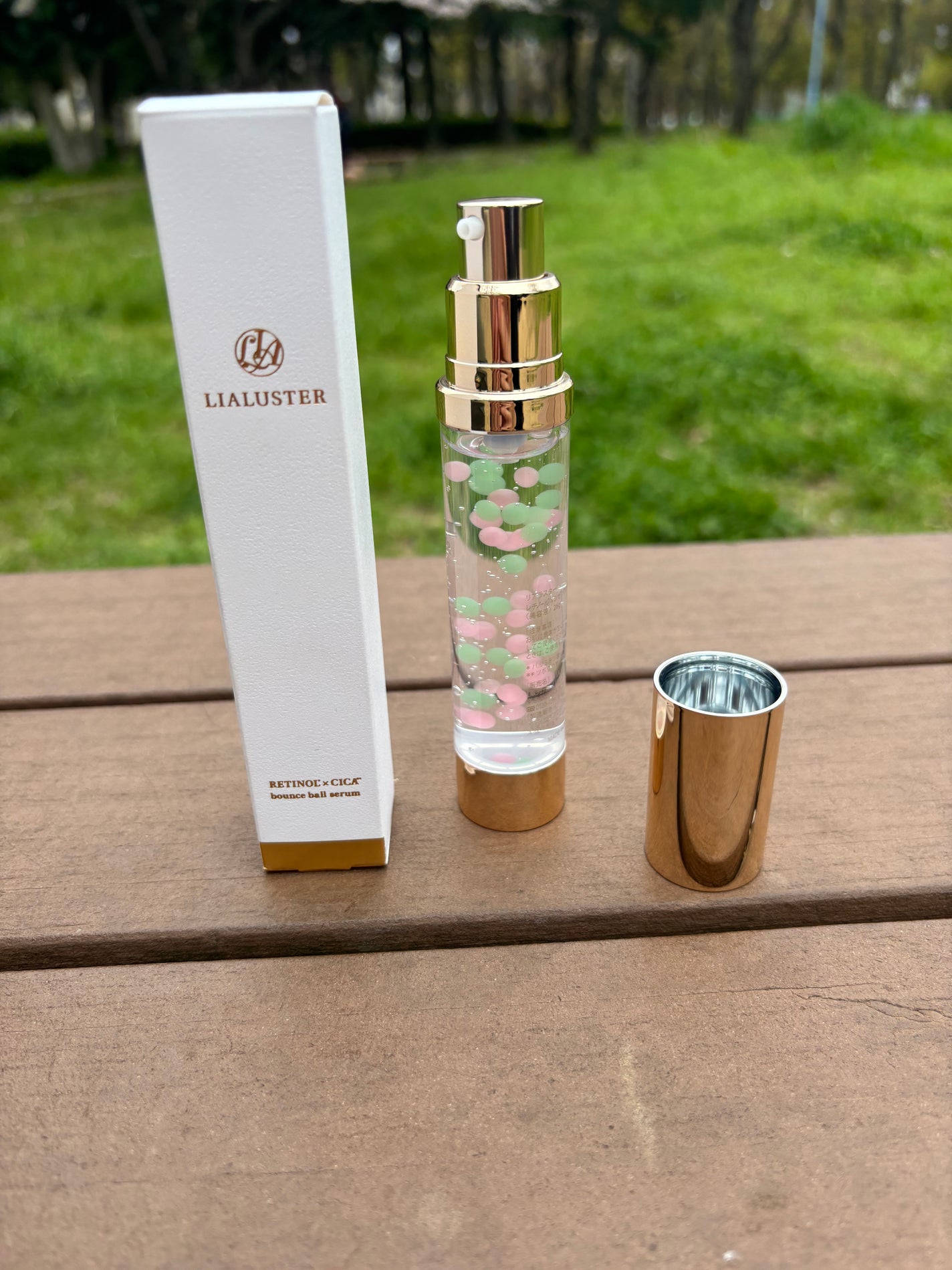 レチノール×シカ バウンスボールセラム/LIALUSTER/美容液を使ったクチコミ(2枚目)