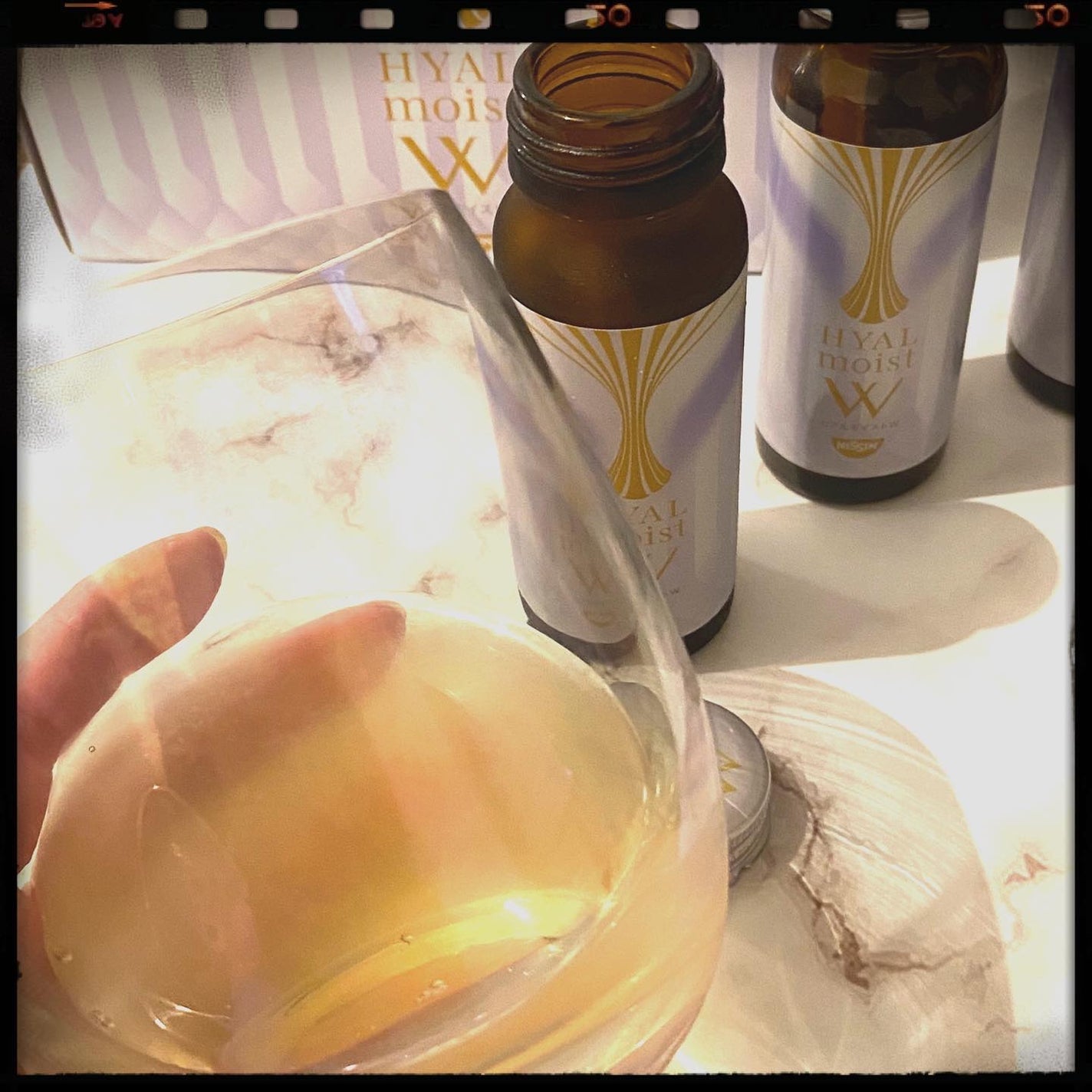 ヒアルモイスト W/日清食品/美容ドリンクを使ったクチコミ(2枚目)