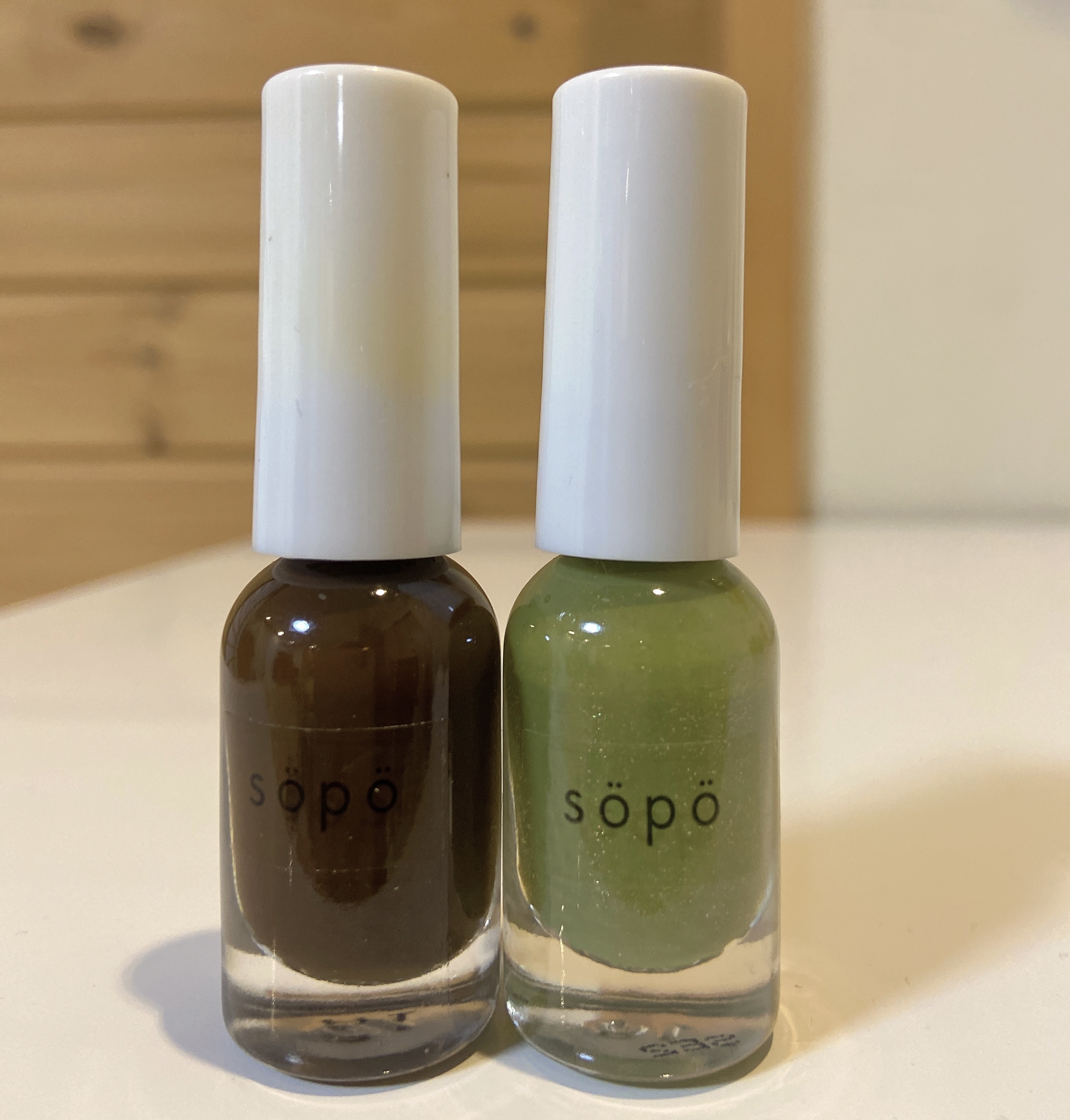 ネイルポリッシュ 08 リーフガーデン/sopo/マニキュアを使ったクチコミ（2枚目）