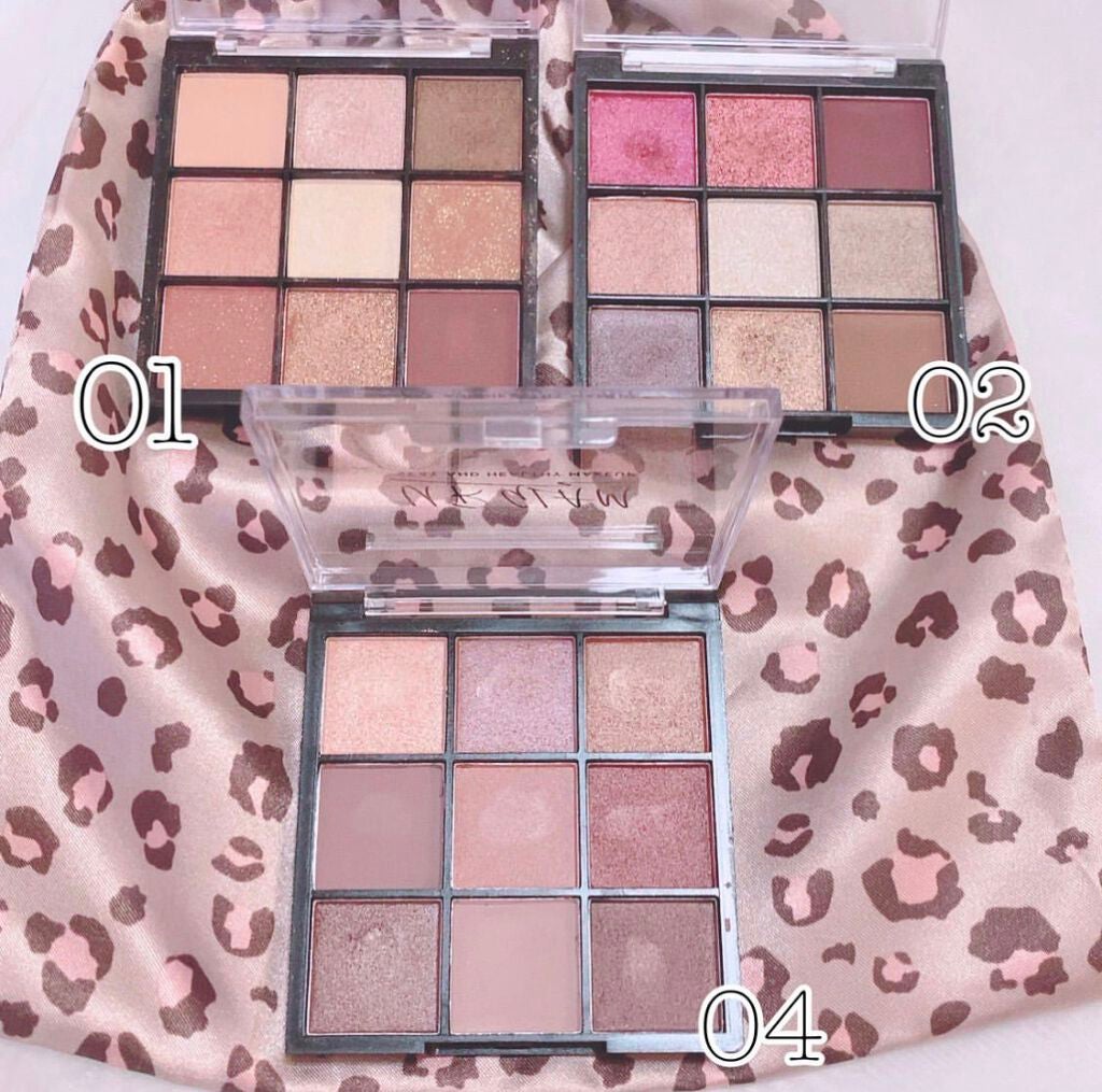 UR GLAM BLOOMING EYE COLOR PALETTE/U R GLAM/アイシャドウパレットを使ったクチコミ(1枚目)