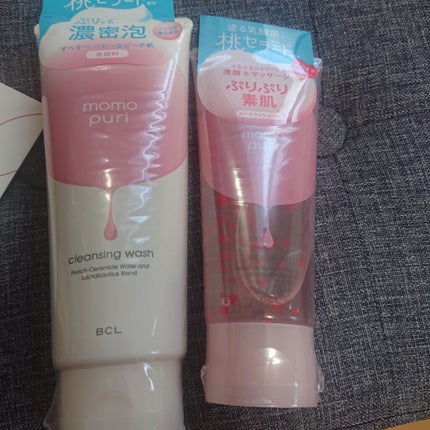 潤いクレンジング洗顔/ももぷり/洗顔フォームを使ったクチコミ(1枚目)