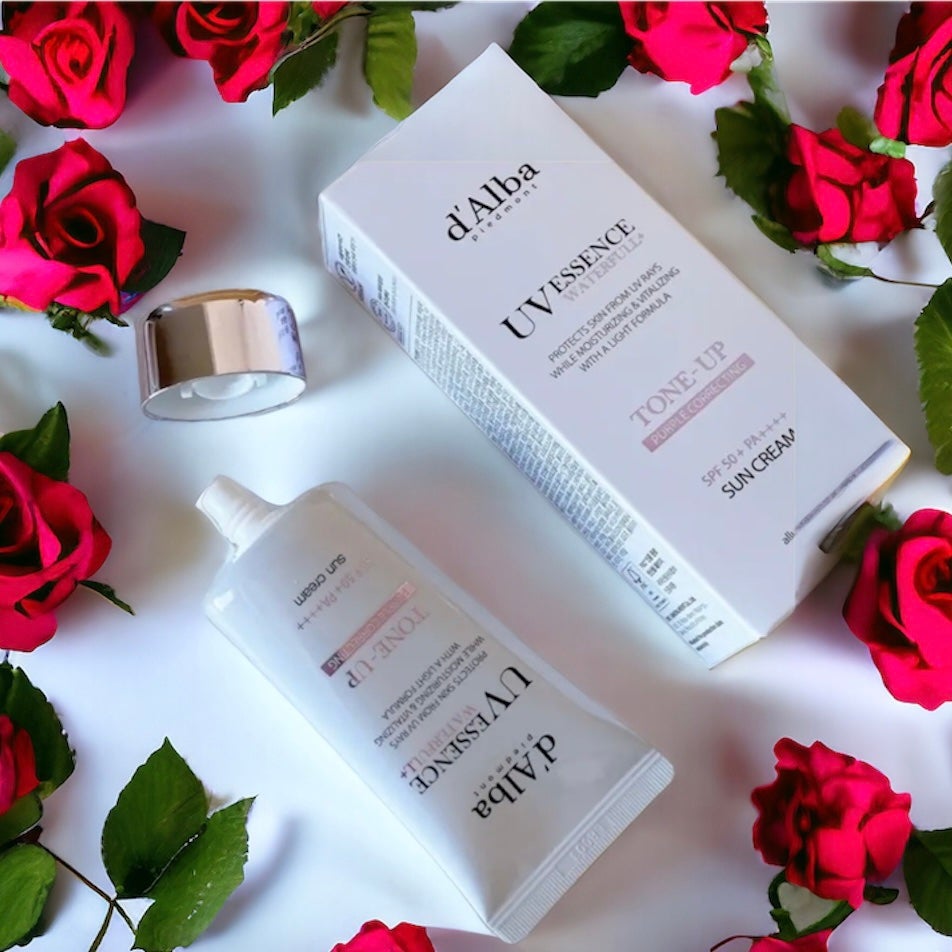 ウォータフルトーンアップサンクリーム/ダルバ/日焼け止めクリームを使ったクチコミ(2枚目)