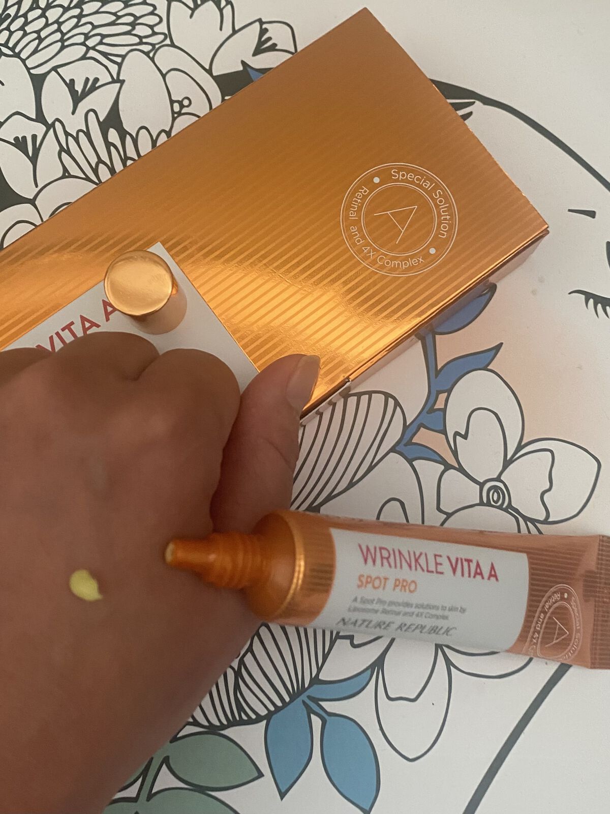 リンクルビタAスポットプロ/ネイチャーリパブリック/美容液を使ったクチコミ（3枚目）