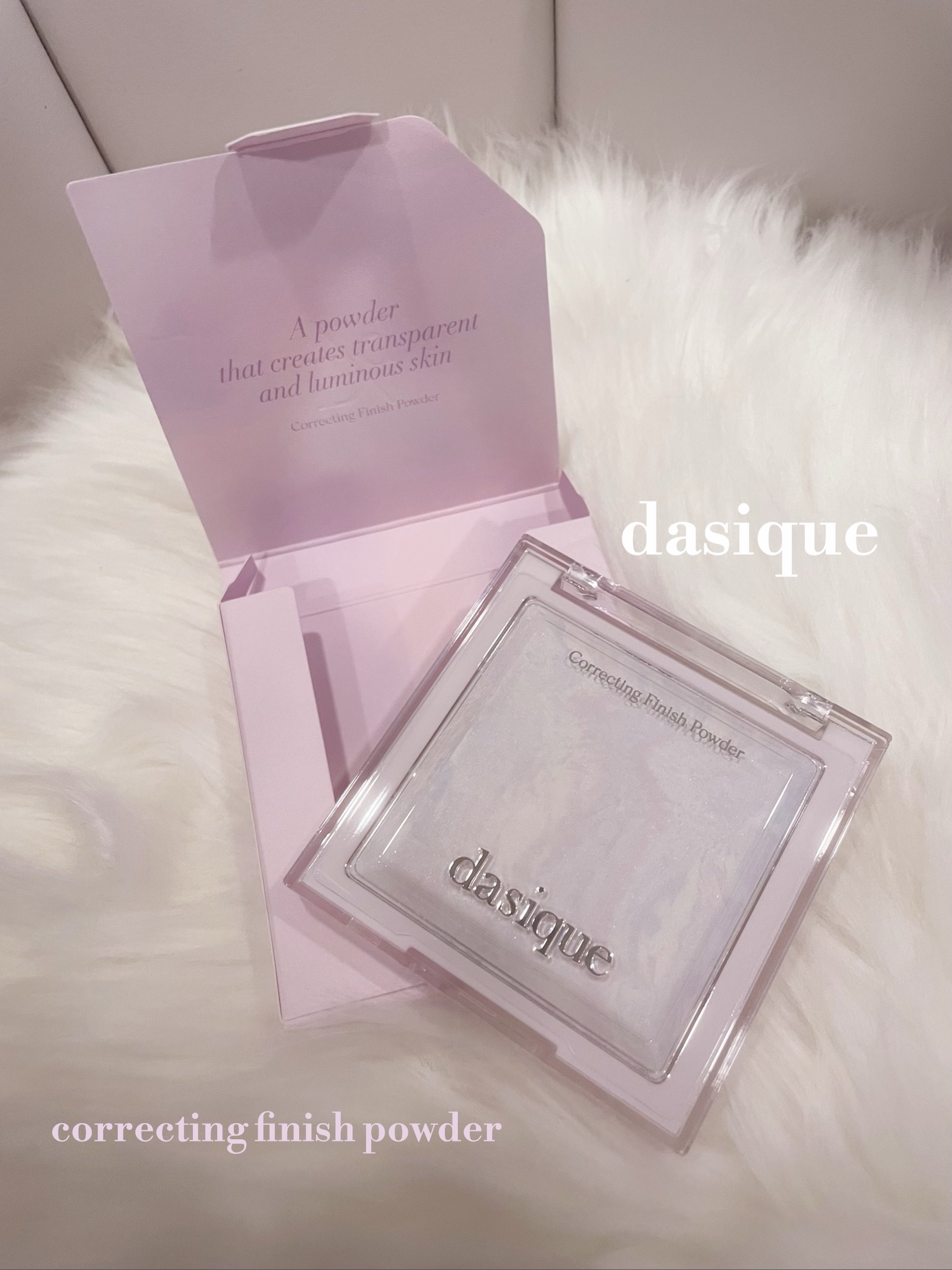 コレクティングフィニッシュパウダー 02 ミルキーライト/dasique/プレストパウダーを使ったクチコミ（1枚目）