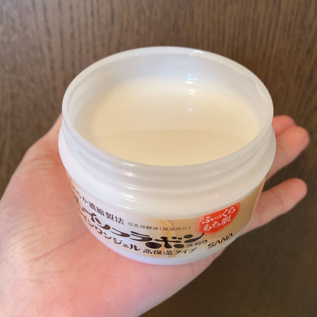 とろんと濃ジェル エンリッチ/なめらか本舗/オールインワン化粧品を使ったクチコミ(2枚目)