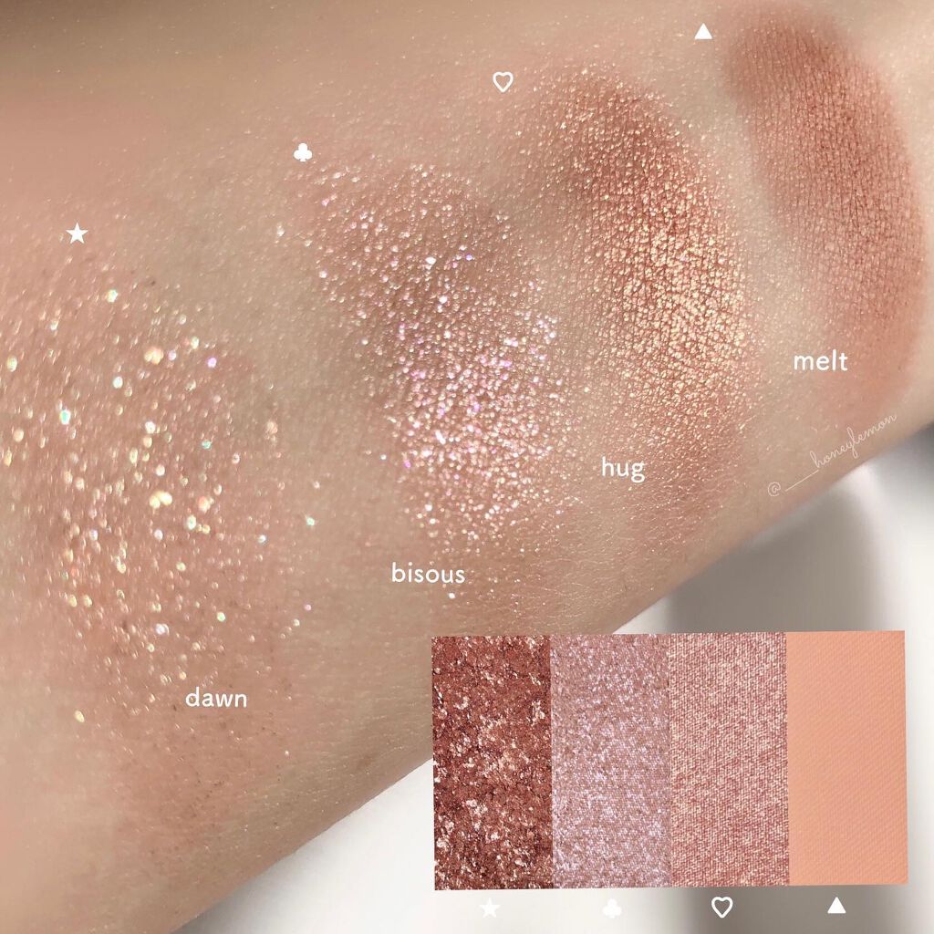 フィーリングス パレット/rihka/アイシャドウパレットを使ったクチコミ(2枚目)