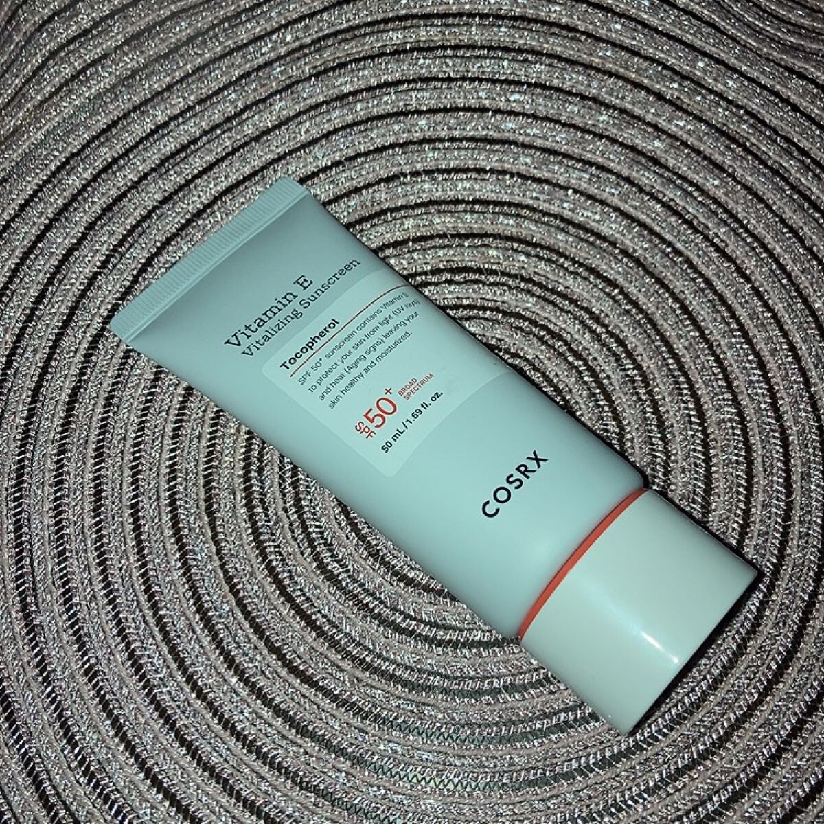 ビタミンEバイタライジングUVクリーム　SFP50＋/COSRX/日焼け止めクリームを使ったクチコミ（1枚目）