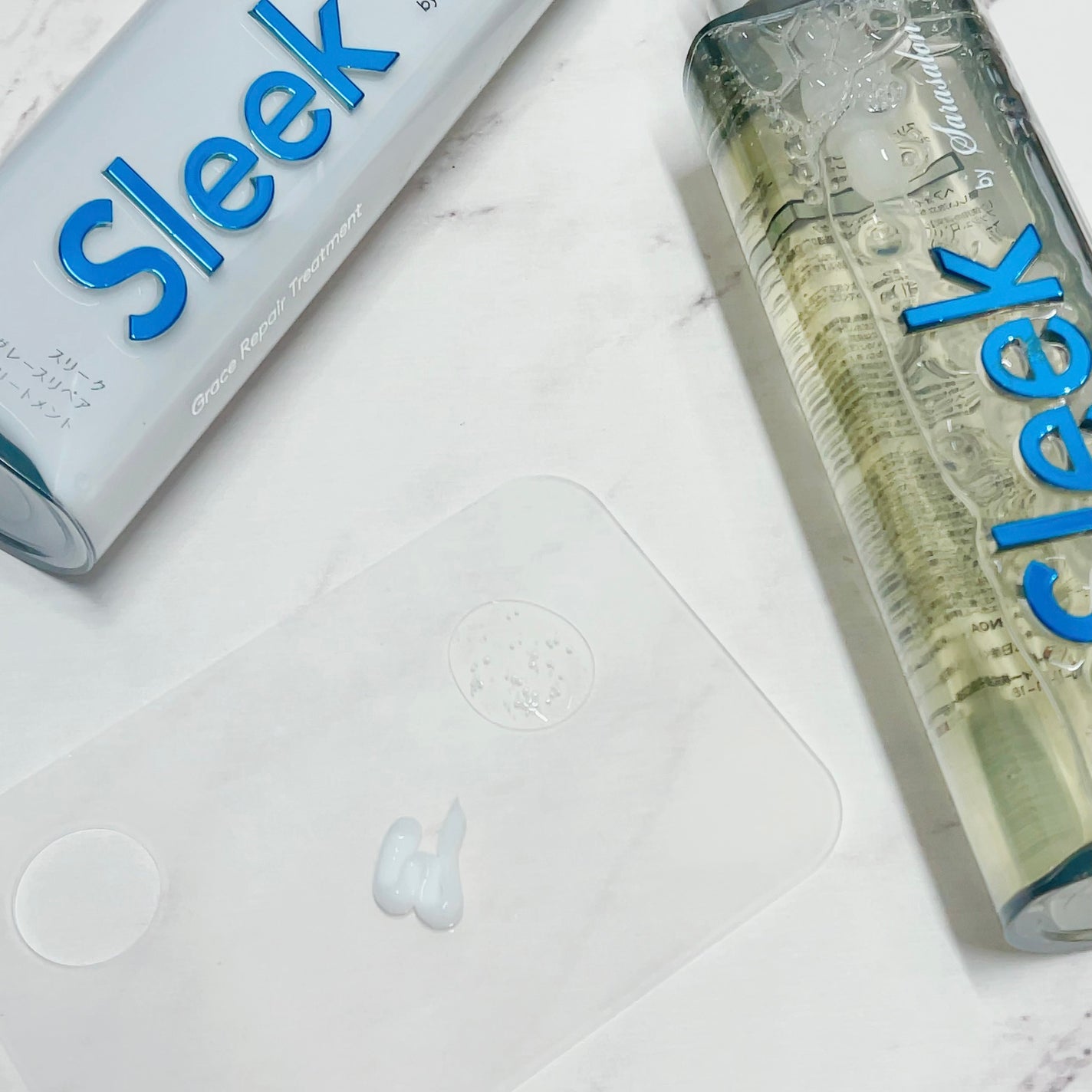 グレースリペアシャンプー/トリートメント/スリーク by サラサロン/市販シャンプーを使ったクチコミ(2枚目)