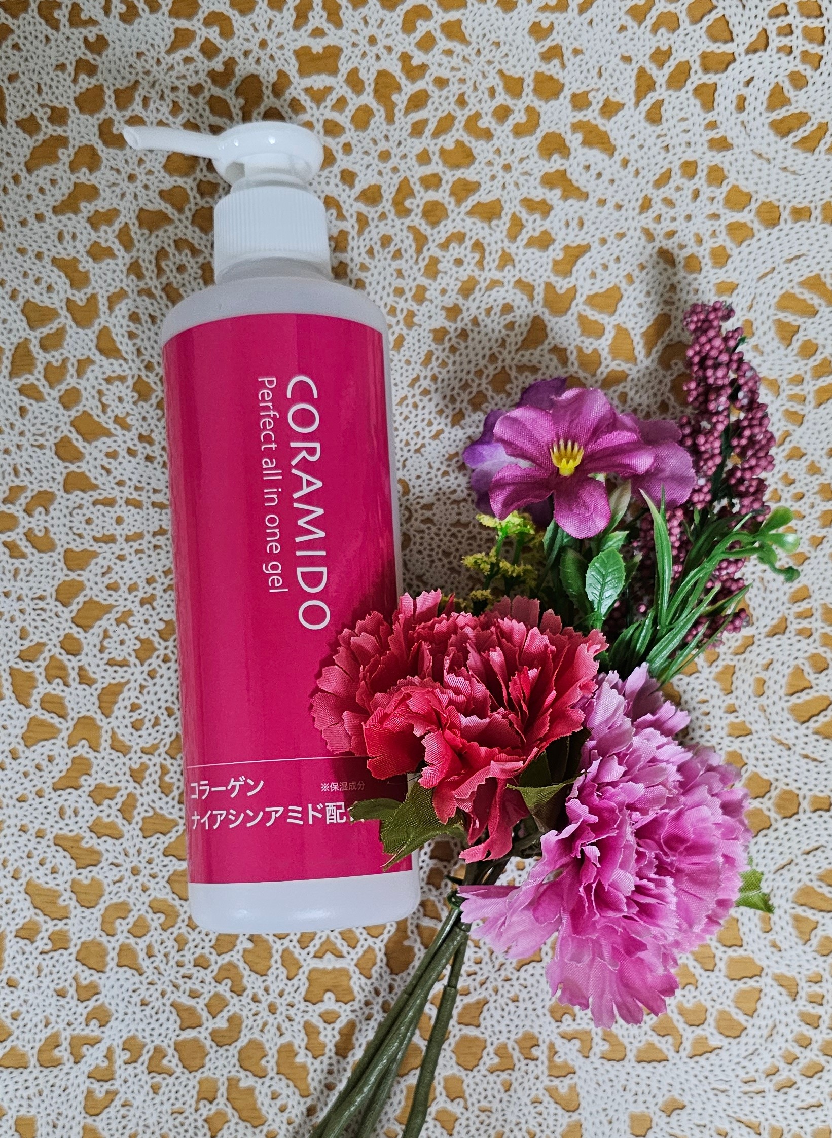 コラミドパーフェクトオールインワンジェル/CORAMIDO/オールインワン化粧品を使ったクチコミ（1枚目）