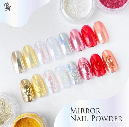 ミラーネイルパウダー/ビー・エヌ/ネイル用品を使ったクチコミ(1枚目)